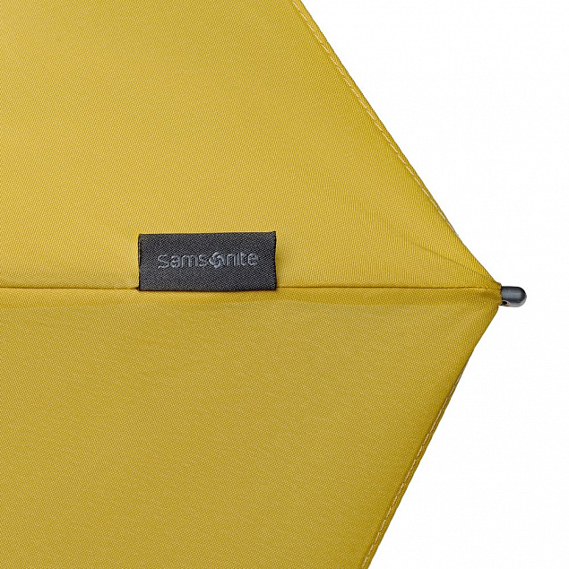 Складной зонт Alu Drop S, 4 сложения, автомат, желтый (горчичный) с логотипом в Ставрополе заказать по выгодной цене в кибермаркете AvroraStore