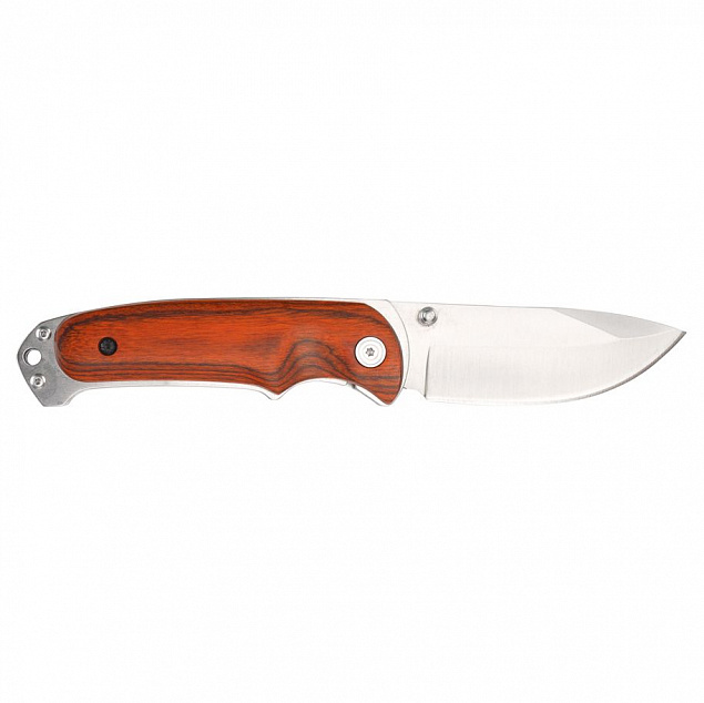 Складной нож Stinger 8236, коричневый с логотипом в Ставрополе заказать по выгодной цене в кибермаркете AvroraStore