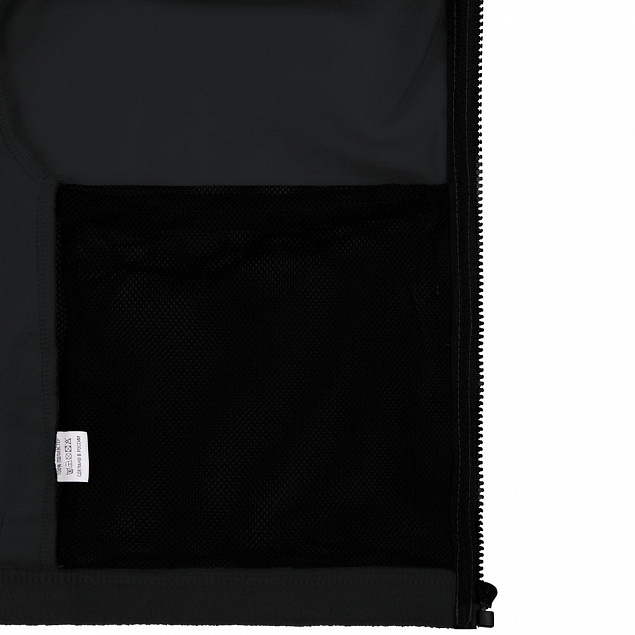 Жилет флисовый Manakin, черный с логотипом в Ставрополе заказать по выгодной цене в кибермаркете AvroraStore
