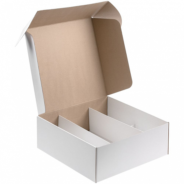 Коробка для пледа и бокалов с логотипом в Ставрополе заказать по выгодной цене в кибермаркете AvroraStore