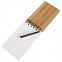 Блокнот на кольцах Bamboo Simple с логотипом в Ставрополе заказать по выгодной цене в кибермаркете AvroraStore