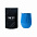Набор Cofer Tube CO12 black, голубой с логотипом в Ставрополе заказать по выгодной цене в кибермаркете AvroraStore