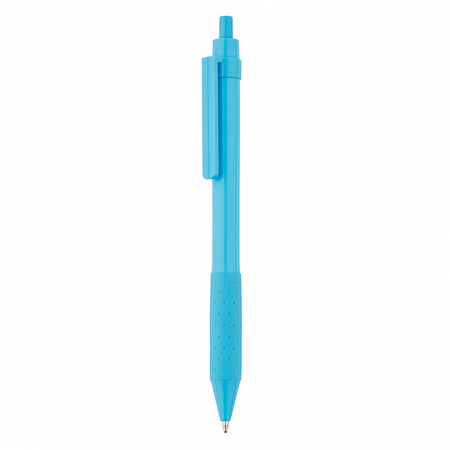 Ручка X2, синий с логотипом в Ставрополе заказать по выгодной цене в кибермаркете AvroraStore