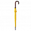 Зонт-трость Standard, желтый с логотипом в Ставрополе заказать по выгодной цене в кибермаркете AvroraStore