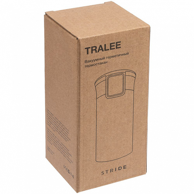 Термостакан Tralee, бирюзовый с логотипом в Ставрополе заказать по выгодной цене в кибермаркете AvroraStore