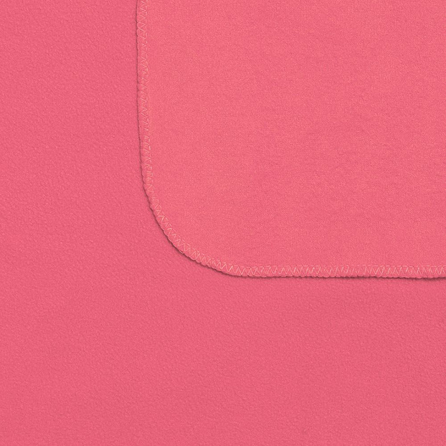 Дорожный плед Voyager, розовый (коралловый) с логотипом в Ставрополе заказать по выгодной цене в кибермаркете AvroraStore