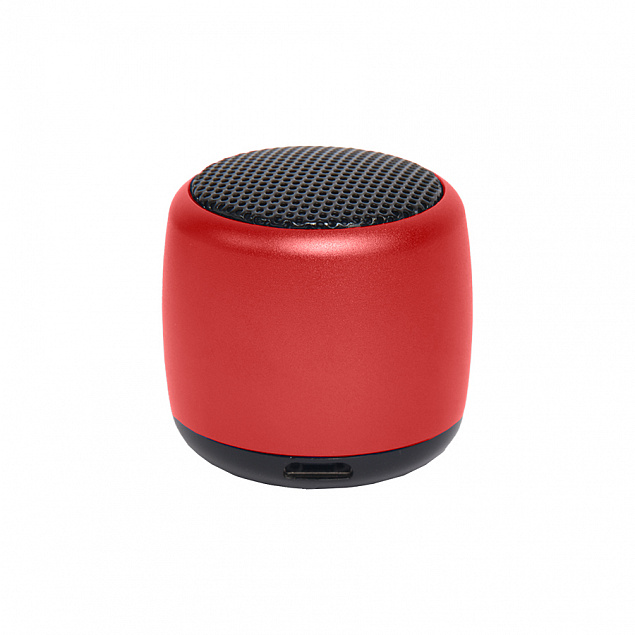 Портативная mini Bluetooth-колонка Sound Burger "Loto" красный с логотипом в Ставрополе заказать по выгодной цене в кибермаркете AvroraStore