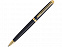 Ручка шариковая Waterman Hemisphere Matt Black GT M, черный матовый/золотистый с логотипом в Ставрополе заказать по выгодной цене в кибермаркете AvroraStore
