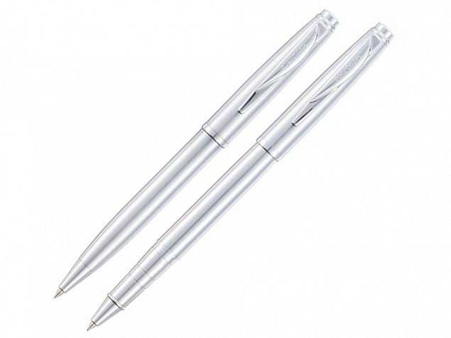 Набор «Pen and Pen»: ручка шариковая, ручка-роллер с логотипом в Ставрополе заказать по выгодной цене в кибермаркете AvroraStore