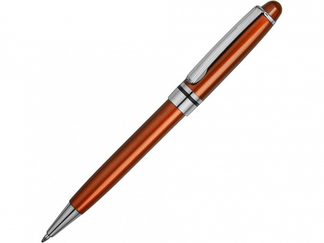 Ручка шариковая Ливорно оранжевый металлик с логотипом в Ставрополе заказать по выгодной цене в кибермаркете AvroraStore