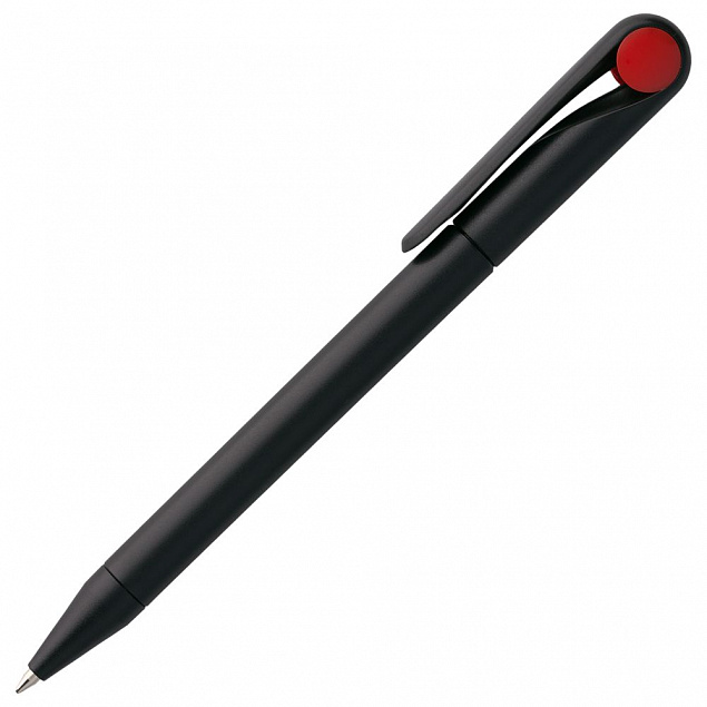 Ручка шариковая Prodir DS1 TMM Dot, черная с красным с логотипом в Ставрополе заказать по выгодной цене в кибермаркете AvroraStore