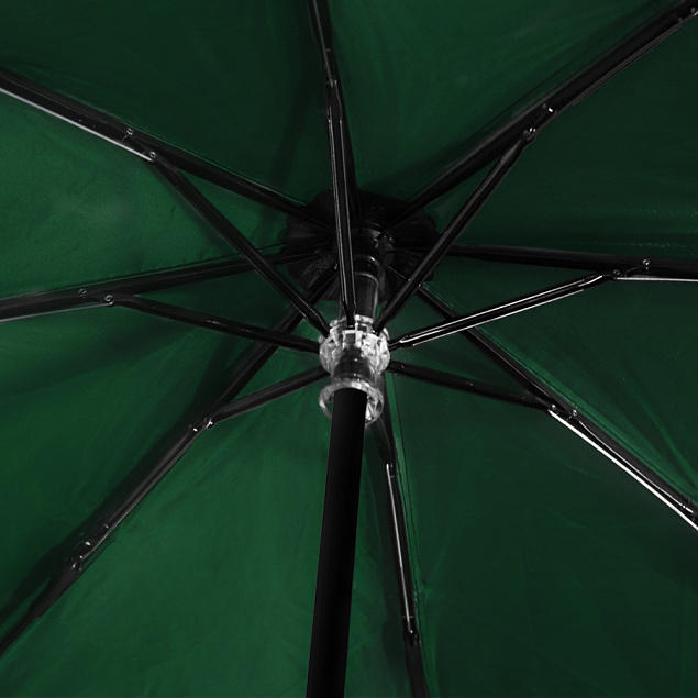 Зонт Glamour - Зеленый FF с логотипом в Ставрополе заказать по выгодной цене в кибермаркете AvroraStore