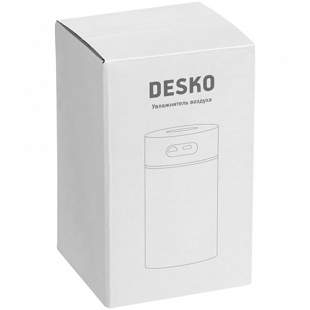 Настольный увлажнитель Desko, белый с логотипом в Ставрополе заказать по выгодной цене в кибермаркете AvroraStore