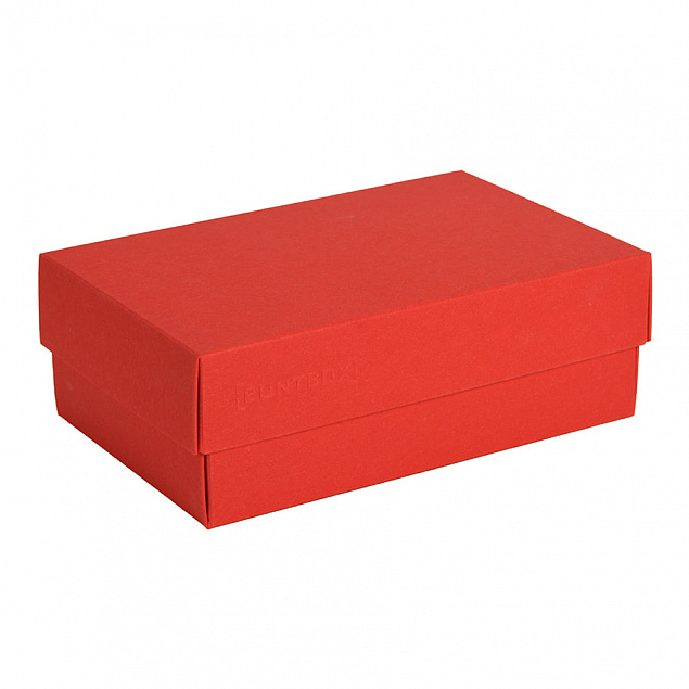 Коробка картонная, "COLOR" 11,5*6*17 см; красный с логотипом в Ставрополе заказать по выгодной цене в кибермаркете AvroraStore