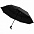 Складной зонт Dome Double с двойным куполом, черный с логотипом в Ставрополе заказать по выгодной цене в кибермаркете AvroraStore