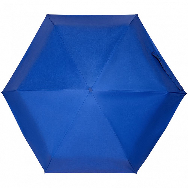 Зонт складной Color Action, в кейсе, синий с логотипом в Ставрополе заказать по выгодной цене в кибермаркете AvroraStore