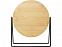 Настольное зеркало в бамбуковой раме Hyrra, natural с логотипом в Ставрополе заказать по выгодной цене в кибермаркете AvroraStore