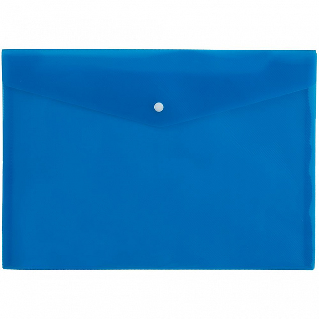 Папка-конверт Expert, синяя с логотипом в Ставрополе заказать по выгодной цене в кибермаркете AvroraStore