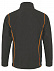 Куртка мужская Nova Men 200, темно-серая с оранжевым с логотипом в Ставрополе заказать по выгодной цене в кибермаркете AvroraStore