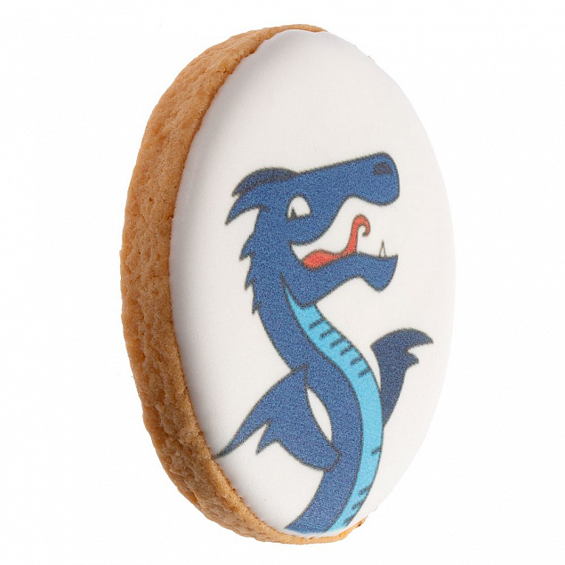 Печенье «Синий дракон» с логотипом в Ставрополе заказать по выгодной цене в кибермаркете AvroraStore