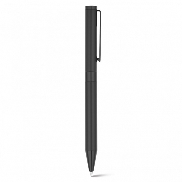 Письменный набор AUTOGRAPH, ручка и ручка-роллер, черный с логотипом в Ставрополе заказать по выгодной цене в кибермаркете AvroraStore