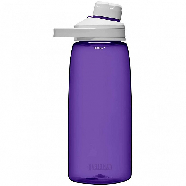 Спортивная бутылка Chute 1000, фиолетовая с логотипом в Ставрополе заказать по выгодной цене в кибермаркете AvroraStore