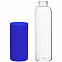 Бутылка для воды Onflow, синяя с логотипом в Ставрополе заказать по выгодной цене в кибермаркете AvroraStore