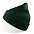 Шапка вязаная  двойная "Wind", с отворотом_темно-серый,100% акрил  с логотипом в Ставрополе заказать по выгодной цене в кибермаркете AvroraStore