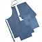 Набор полотенец Fine Line, синий с логотипом в Ставрополе заказать по выгодной цене в кибермаркете AvroraStore