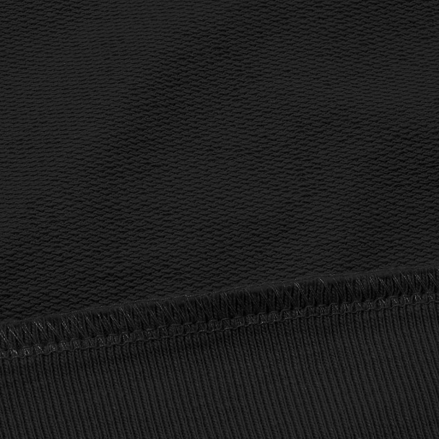 Толстовка с капюшоном унисекс Hoodie, черная с логотипом в Ставрополе заказать по выгодной цене в кибермаркете AvroraStore