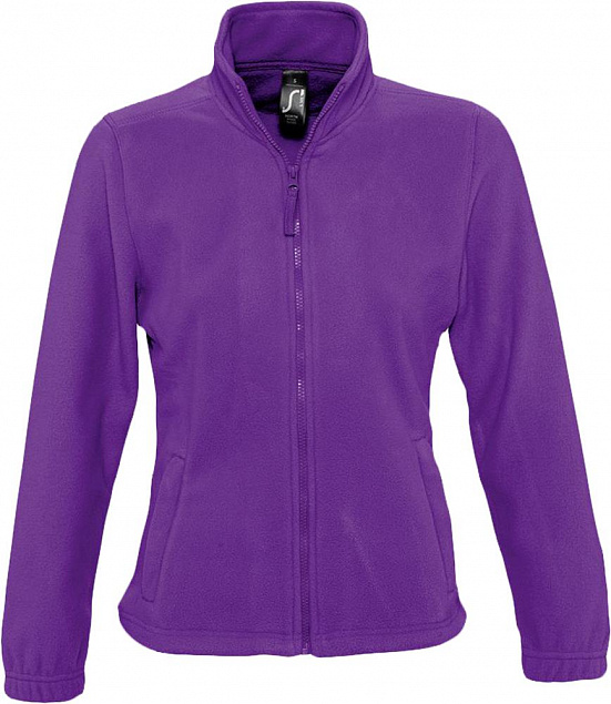 Куртка женская North Women, фиолетовая с логотипом в Ставрополе заказать по выгодной цене в кибермаркете AvroraStore