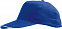 Бейсболка SUNNY, ярко-синяя с белым с логотипом в Ставрополе заказать по выгодной цене в кибермаркете AvroraStore