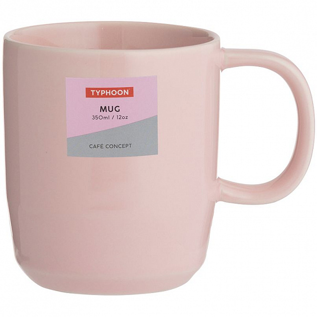 Чашка Cafe Concept, розовая с логотипом в Ставрополе заказать по выгодной цене в кибермаркете AvroraStore