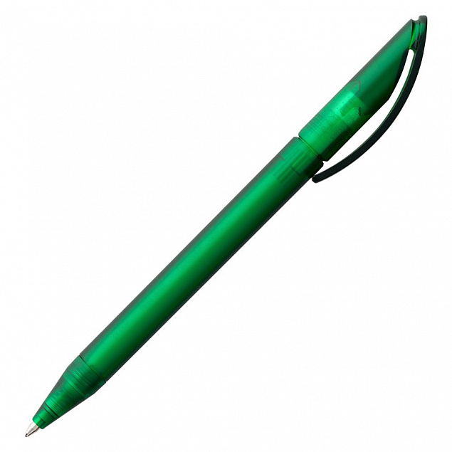 Ручка шариковая Prodir DS3 TFF, зеленая с логотипом в Ставрополе заказать по выгодной цене в кибермаркете AvroraStore