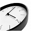 Часы настенные Lander, белые с черным с логотипом в Ставрополе заказать по выгодной цене в кибермаркете AvroraStore