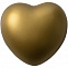 Антистресс «Сердце», золотистый с логотипом в Ставрополе заказать по выгодной цене в кибермаркете AvroraStore