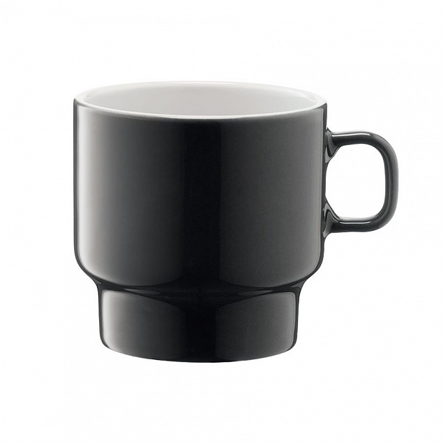 Набор чашек для кофе Utility, серый с логотипом в Ставрополе заказать по выгодной цене в кибермаркете AvroraStore