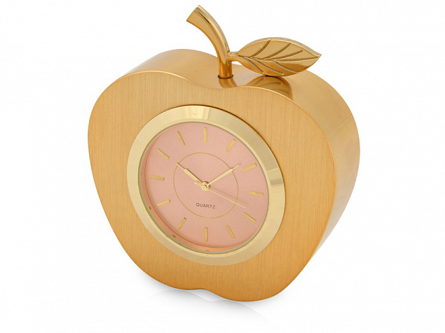 Часы настольные «Золотое яблоко» с логотипом в Ставрополе заказать по выгодной цене в кибермаркете AvroraStore