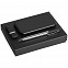 Коробка Slender, большая, черная с логотипом в Ставрополе заказать по выгодной цене в кибермаркете AvroraStore