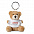 Брелок "мишка" с логотипом в Ставрополе заказать по выгодной цене в кибермаркете AvroraStore