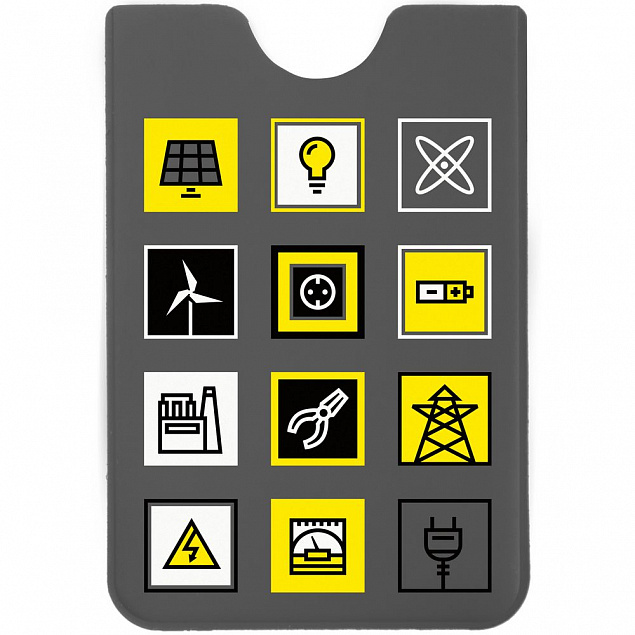 Чехол для карточки Industry, энергетика с логотипом в Ставрополе заказать по выгодной цене в кибермаркете AvroraStore