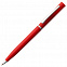 Ручка шариковая Euro Chrome, красная с логотипом в Ставрополе заказать по выгодной цене в кибермаркете AvroraStore