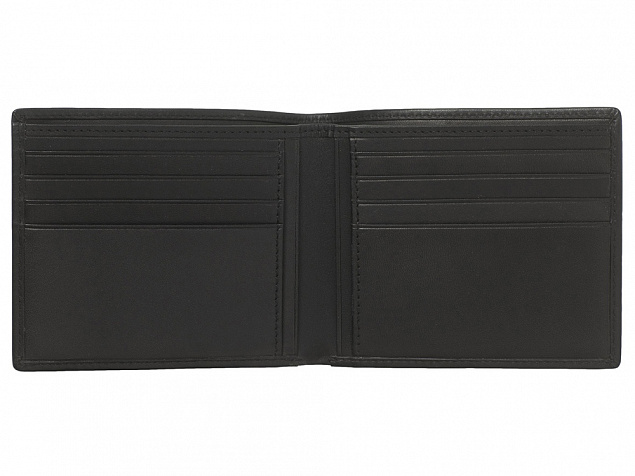 Кошелек для кредитных карт Zoom Black. Cerruti 1881 с логотипом в Ставрополе заказать по выгодной цене в кибермаркете AvroraStore