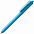 Ручка шариковая Hint, голубая с логотипом в Ставрополе заказать по выгодной цене в кибермаркете AvroraStore