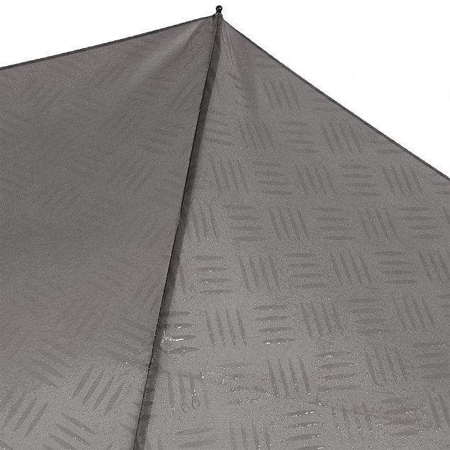 Зонт складной Hard Work с проявляющимся рисунком, серый с логотипом в Ставрополе заказать по выгодной цене в кибермаркете AvroraStore