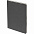 Блокнот Verso в клетку, темно-серый с логотипом в Ставрополе заказать по выгодной цене в кибермаркете AvroraStore