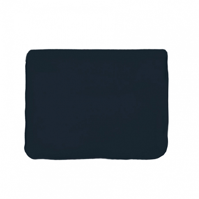 Подушка надувная дорожная в футляре; синий;  с логотипом в Ставрополе заказать по выгодной цене в кибермаркете AvroraStore