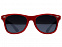 Очки солнцезащитные Crockett, красный/черный с логотипом в Ставрополе заказать по выгодной цене в кибермаркете AvroraStore