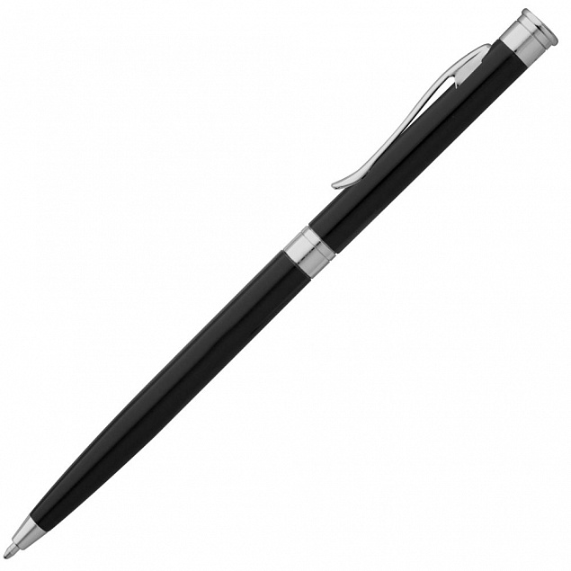 Ручка шариковая Reset, черная с логотипом в Ставрополе заказать по выгодной цене в кибермаркете AvroraStore
