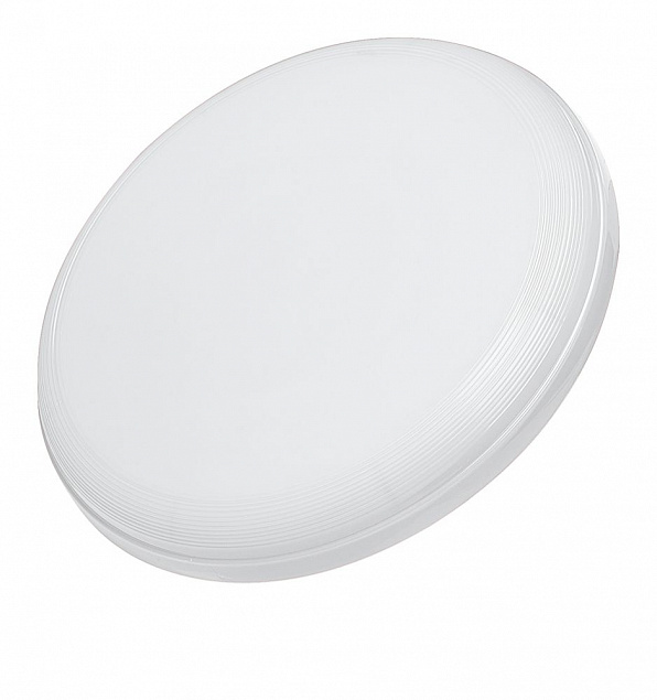 Летающая тарелка-фрисби Yukon, белая с логотипом в Ставрополе заказать по выгодной цене в кибермаркете AvroraStore